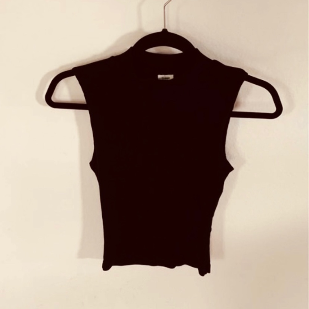 Black Garage Tank Top Small